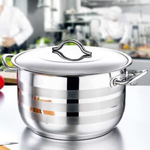 OMS Stainless Steel 18/10 Casserole 18 cm 2.6 L