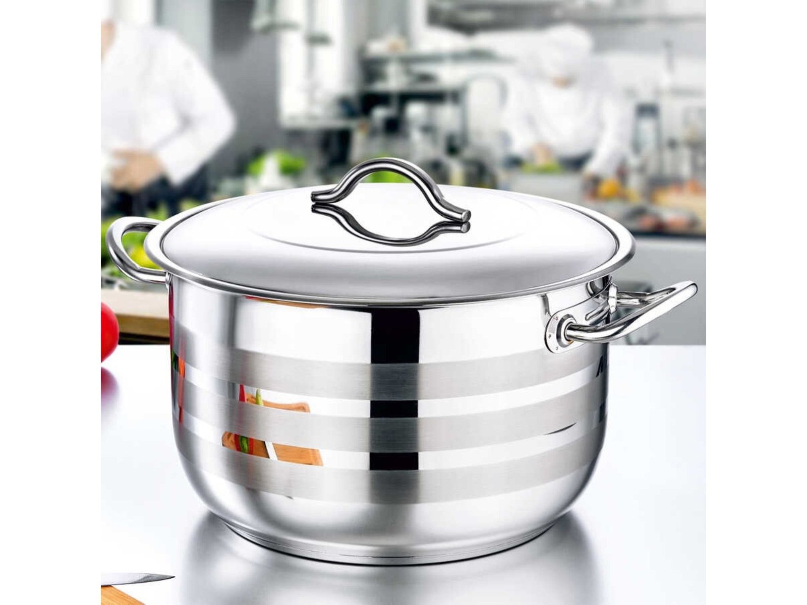 a97b24f5960a02f46578fd401de1143a.jpg OMS Stainless Steel 18/10 Casserole 18 cm 2.6 L