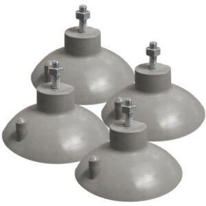 Set of 4 suction cups for industrial Potato Cutter
