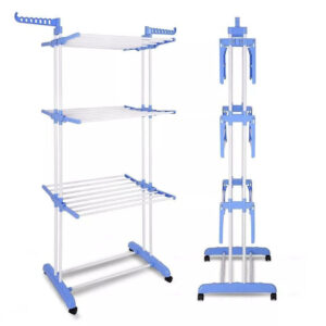 Three Layered Cloth Dryer with Wheels