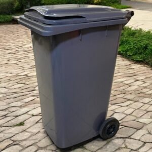 Heavy Duty Wastebin with Wheels 240 L
