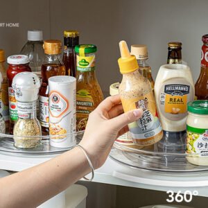 Transparent Rotating Rack 29 cm