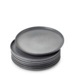 Dosthoff Matt Dark Gray Side Plate 21 cm