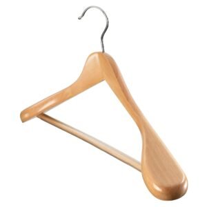Wide Shoulder Wooden Suit Hanger