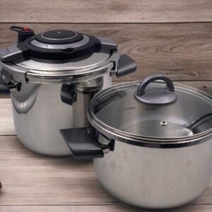 2 in 1 5+7L Dosthoff EasyPress SS 18/10 Pressure Cooker