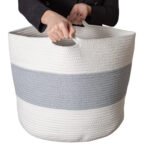 Large Laundry Bag with Rope Handles 39 x 44 cm