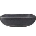 Dosthoff Dark Gray Square-Shaped Salad Bowl 20.3 cm