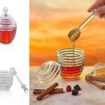 Acrylic Honey Jar with Spoon