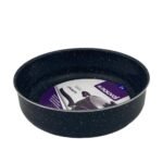 Black Granite Nouval Round Oven Tray 24 cm