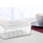 Transparent Tea Box 6 cavities