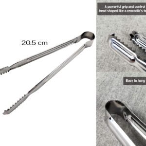 Ergonomic Stainless Steel Food Tong 20.5 cm