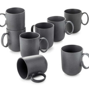 Dosthoff Matt Dark Gray Mug 400 ml