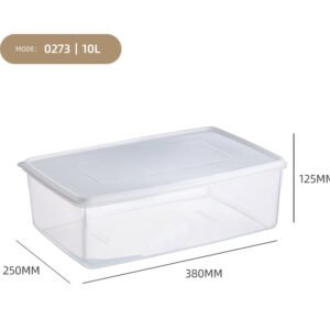 Clear Hermetic Food Preservation Box 10 lt