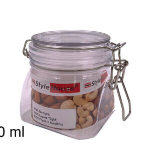 Unbreakable Airtight Seal PET Jar 450 ml