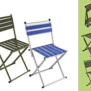 Portable Foldable Metal Chair