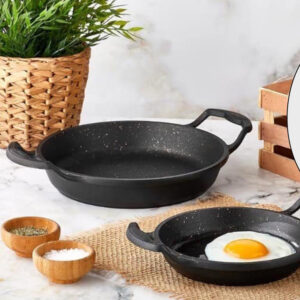 DOSTHOFF CAST ALUMINIUM GRANITE COATED EGG PAN 20 CM