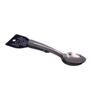 Plain modern tea spoons X6