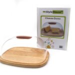 Rectangular Wooden Cheese Dome