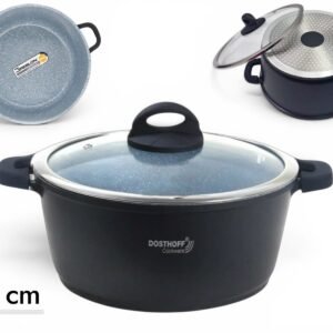 DOSTHOFF INDUCTION MASTER CASSEROLE BLACK 32 CM 9.4 L WI