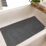 PVC Non Slip Protection Bath Mat 69x38 cm