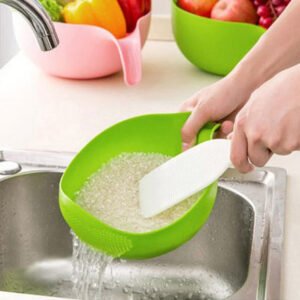 Plastic Fruit Bowl and Strainer Small Size