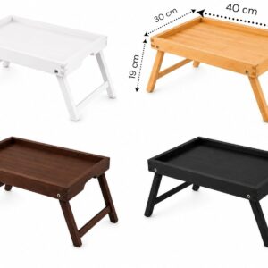 High Quality Bed Tray Table with Foldable Legs