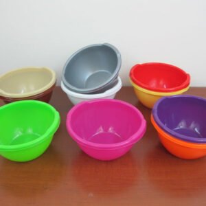 Medium Plastic Colorful Bowl