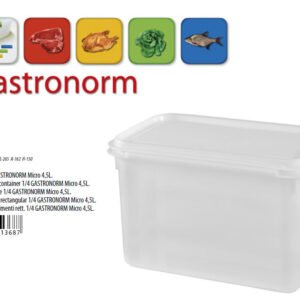 Gastronorm Plastic Storage Container - 4.5lt