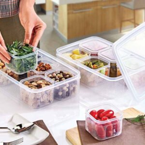 Line Storage Box Set of 7 Pieces: 6+1 3.5L and 6x0.35L