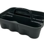 Cleaning Caddy Tray Box Tote Basket w Handle Carry Grip