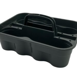 Cleaning Caddy Tray Box Tote Basket w Handle Carry Grip