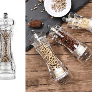 Acrylic Pepper Grinder 20 cm