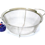 Stainless Steel Fine Mesh Colander; 22.5