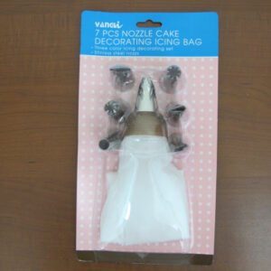 Nylon Piping Bag with 7 Tips