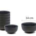 Dosthoff Matt Black Bowl 14 cm