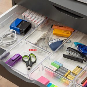 Ultra Clear Punto Modular Drawer Organizer 15x15x5.5 c