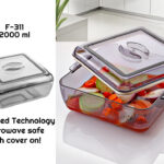 Acrylic Storage Container with Square Seal