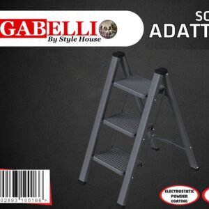 3 Steps Iron Step Ladder ADATTA 3