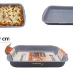 DOSTHOFF RECTANGULAR OVEN TRAY BLACK 30 CM