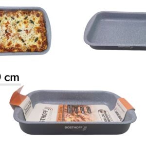 DOSTHOFF RECTANGULAR OVEN TRAY BLACK 30 CM