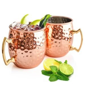 Moscow Mule Stainless Mug with Coppery Look