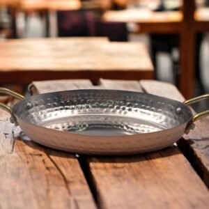 Copper Color Stainless Steel Oval plate 18x13x3 cm