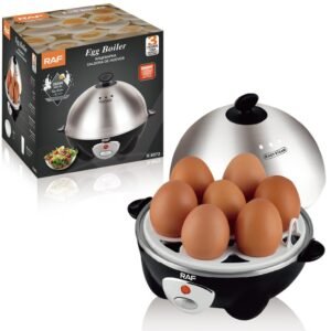 RAF Egg Boiler with Stainless Steel Cover 360W
