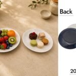 Melamine Dessert Plate X6