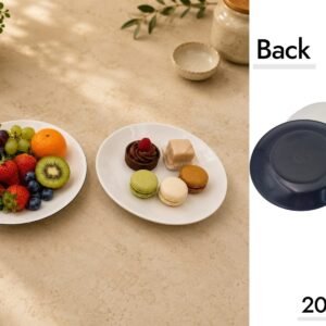 Melamine Dessert Plate X6