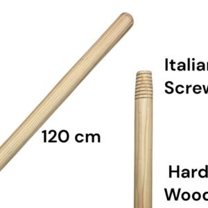 Hard Wood Broom Stick 120 cm