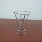 Cone Shaped French Fries Stainelss Steel Stand