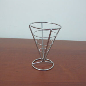 Cone Shaped French Fries Stainelss Steel Stand
