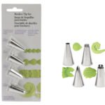 Borders Tip Set for Cake Icing x4
