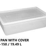 Gastronorm Plastic Storage Container 1/1 150 mm - 19.49L